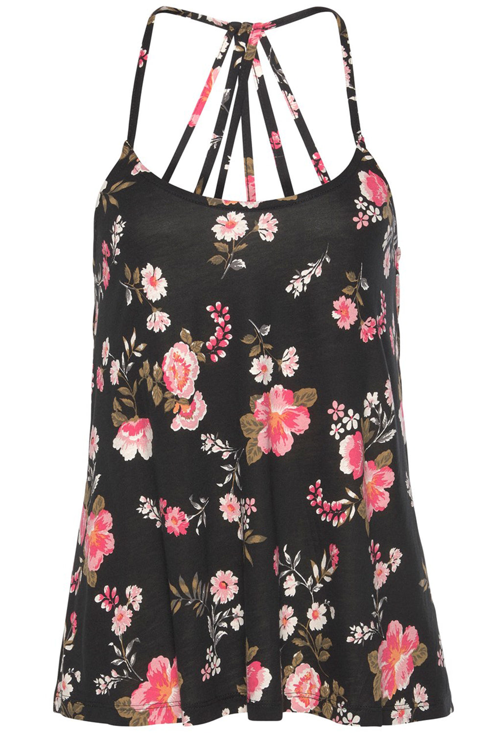 Floral Spaghetti Strap Cami - The Goddess Galleries