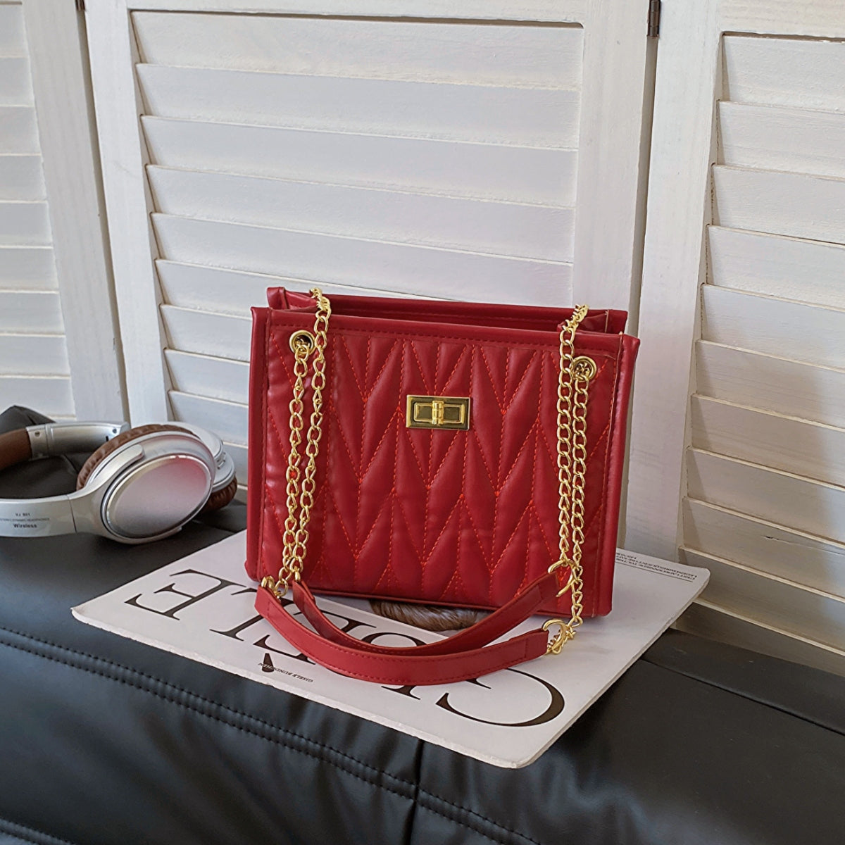 PU Leather Crossbody Bag - The Goddess Galleries