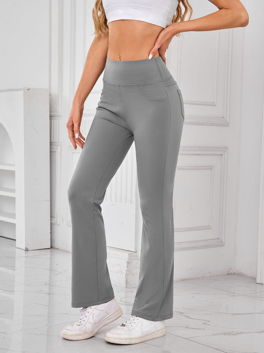 Lovelet High Waist Active Pants with Pockets - The Goddess Galleries