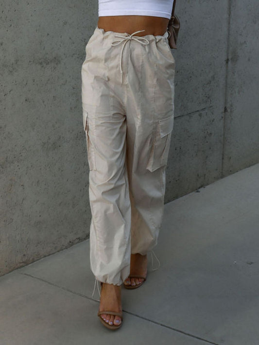 Drawstring Pants with Pockets - The Goddess Galleries