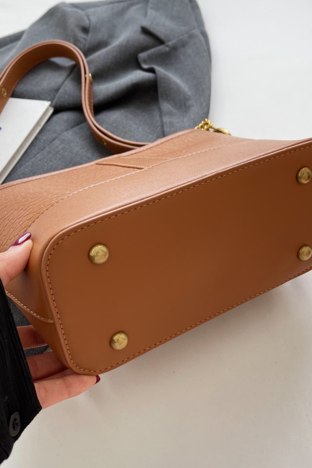 PU Leather Shoulder Bag - The Goddess Galleries