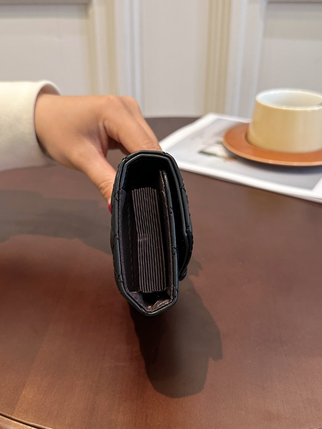 PU Leather Solid Color Wallet - The Goddess Galleries