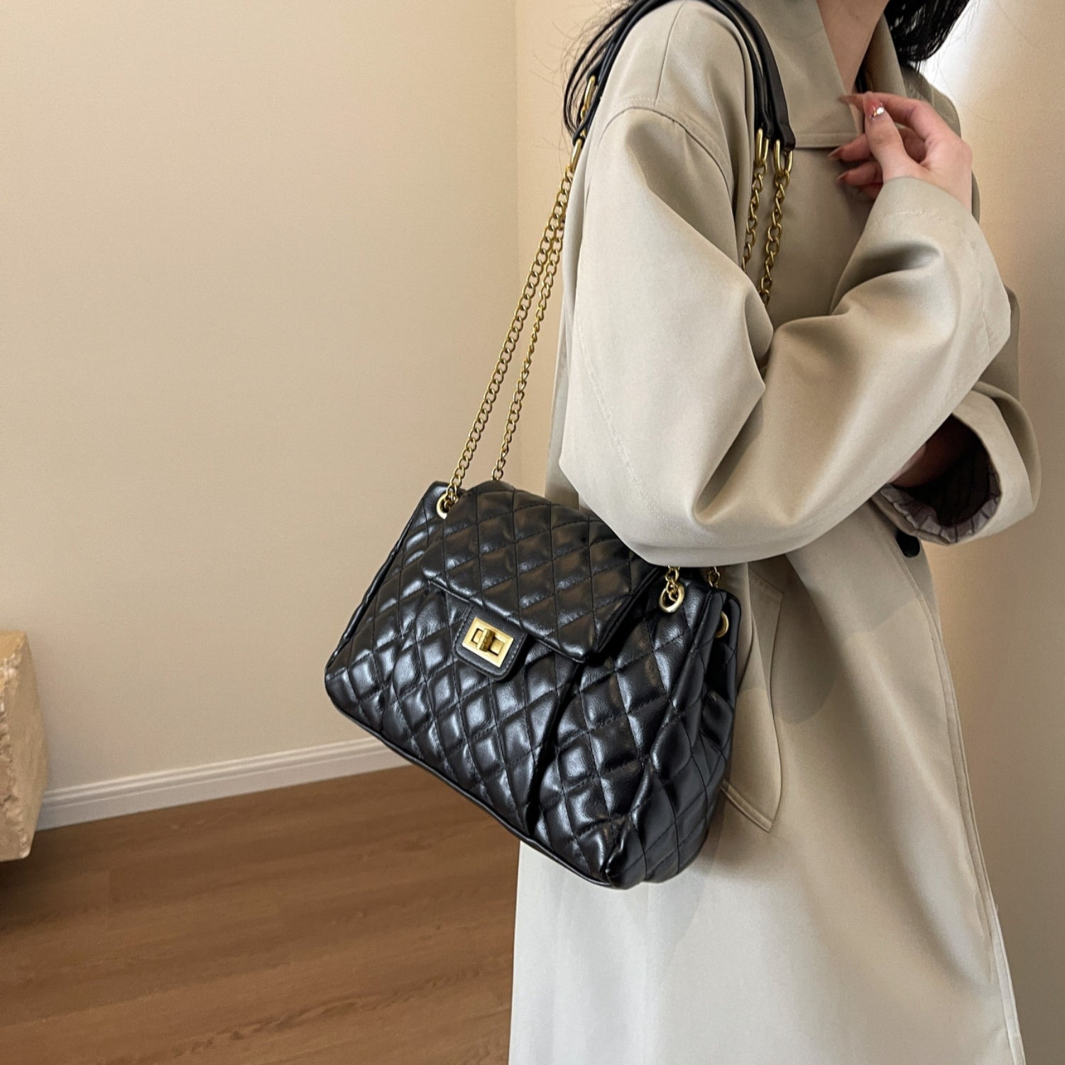 PU Leather Shoulder Bag - The Goddess Galleries