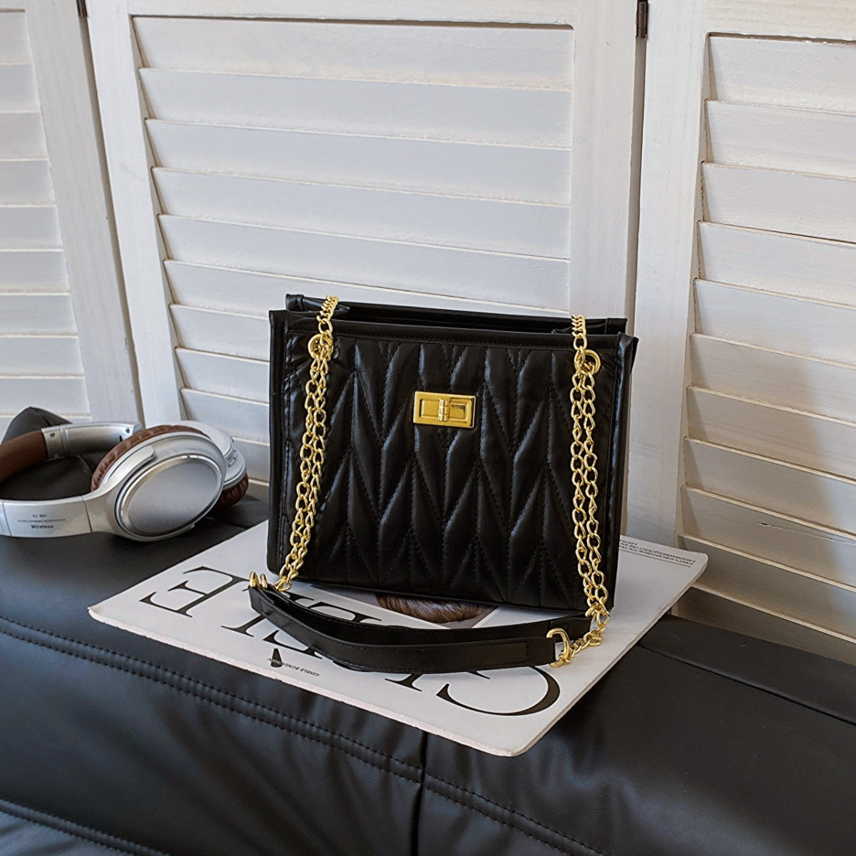 PU Leather Crossbody Bag - The Goddess Galleries