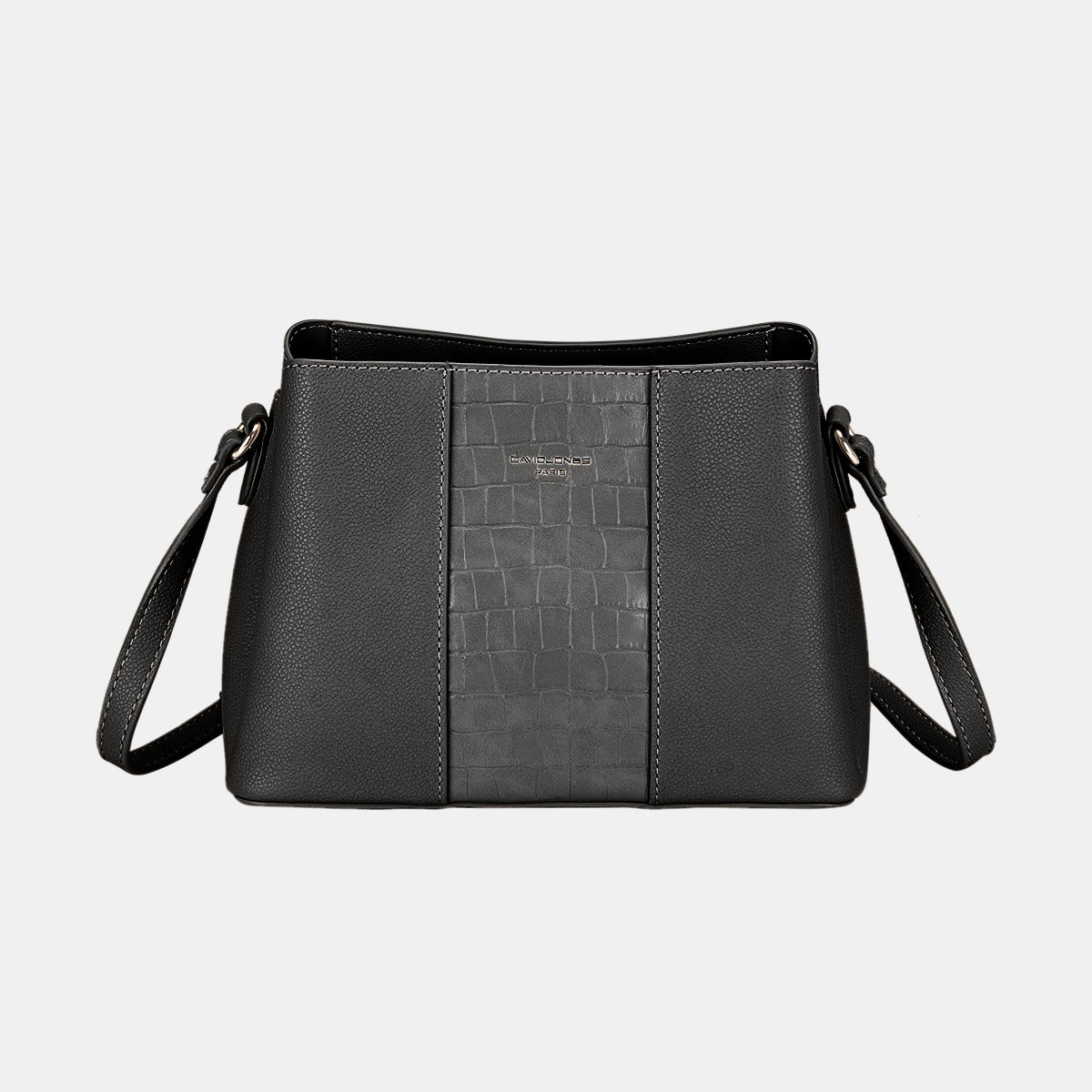 David Jones PU Leather Crossbody Bag - The Goddess Galleries