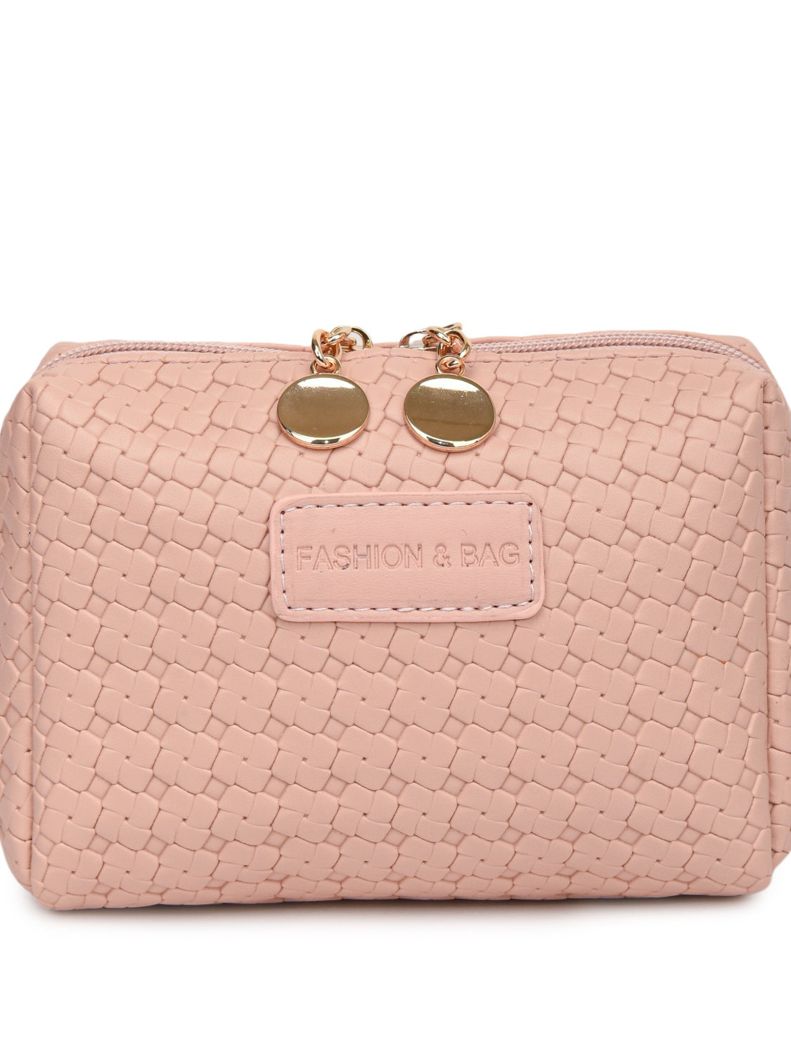 PU Leather Woven Clutch - The Goddess Galleries