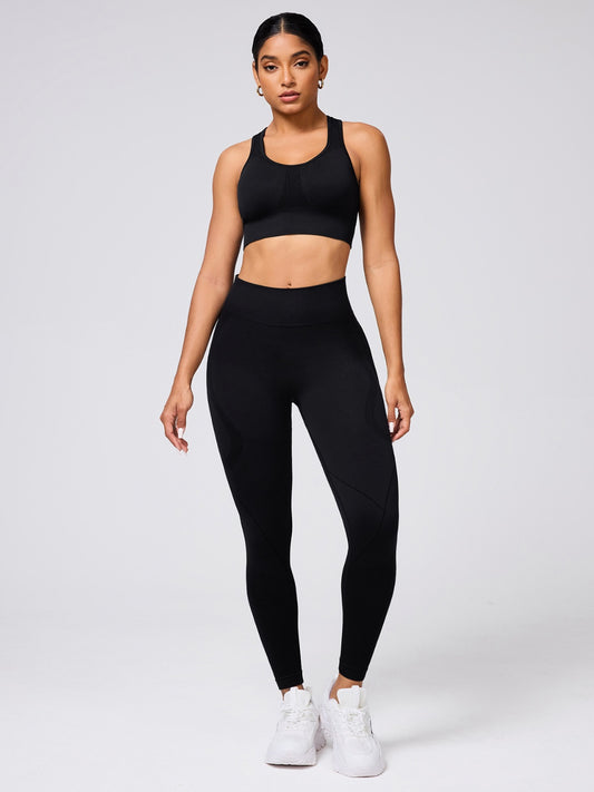 Round Neck Wide Strap Tank and Leggings Active Set - The Goddess Galleries