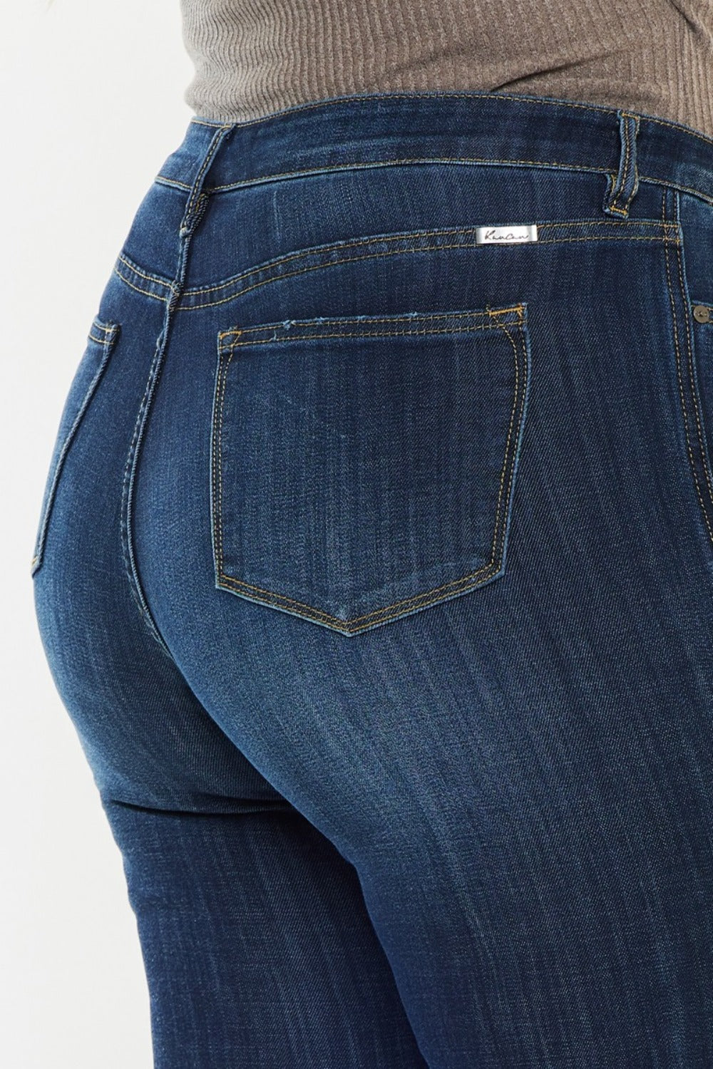 Kancan Full Size Mid Rise Flare Jeans - The Goddess Galleries