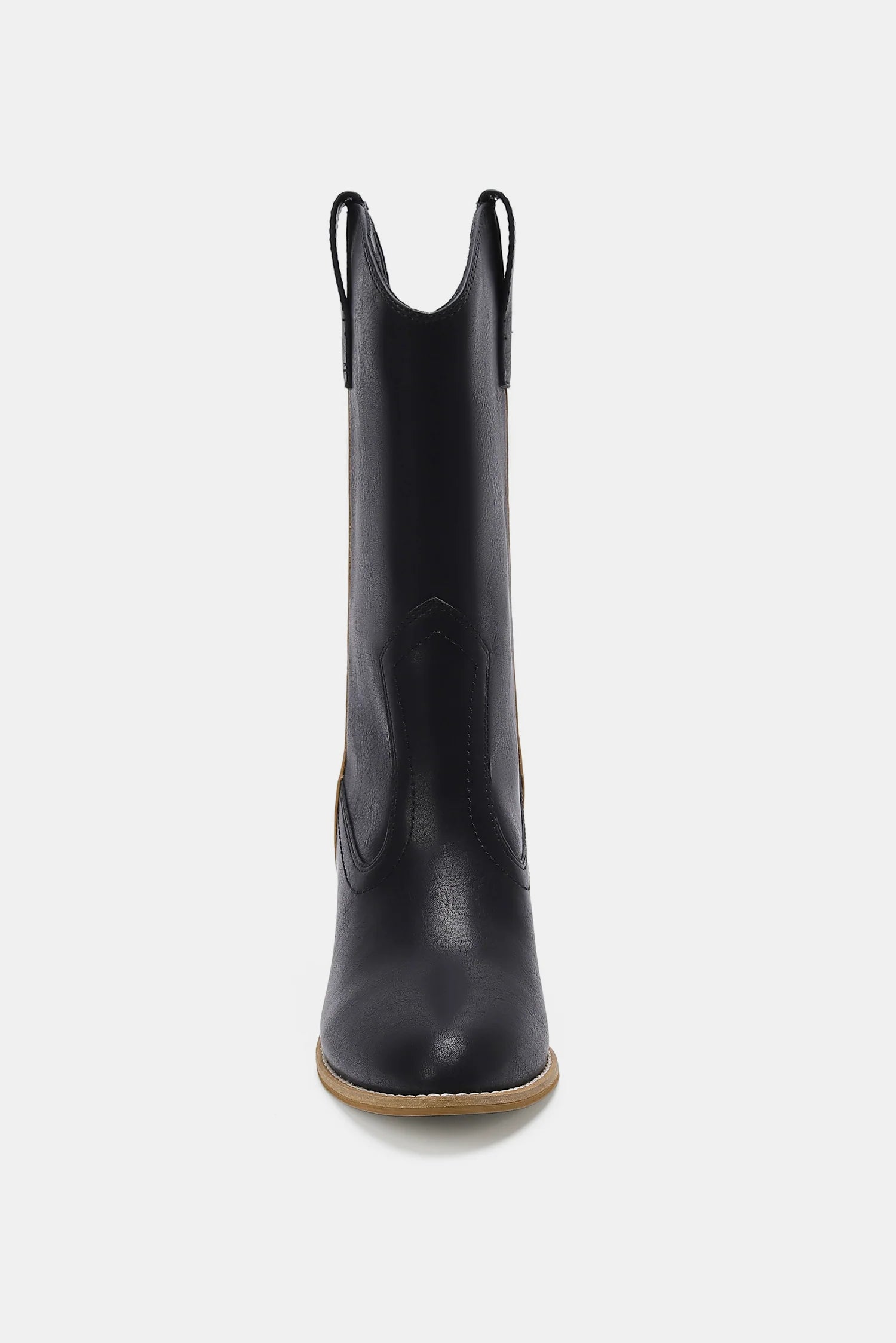 Beast Fashion Butterfly Cut Detail Point Toe Boots - The Goddess Galleries