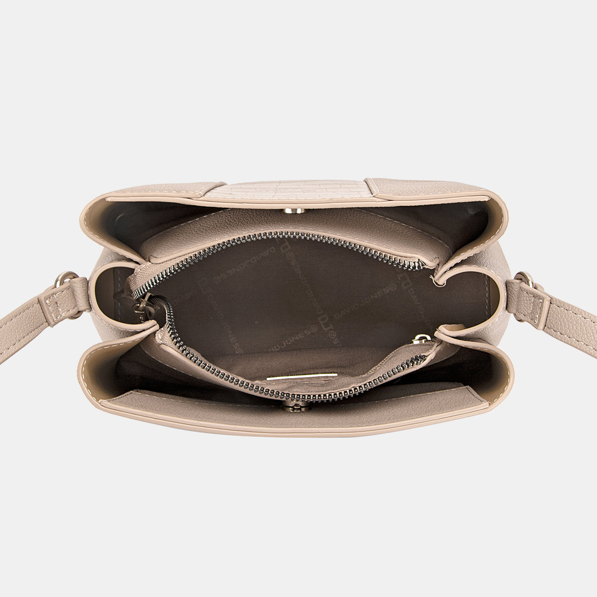 David Jones PU Leather Crossbody Bag - The Goddess Galleries