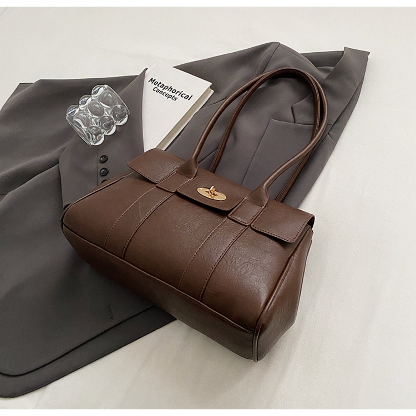 PU Leather Shoulder Bag - The Goddess Galleries