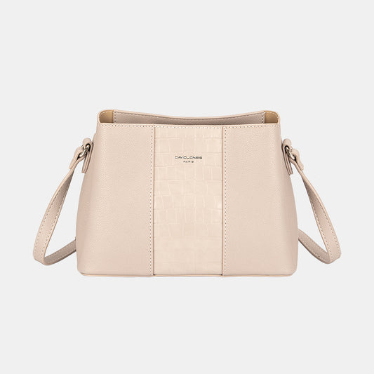 David Jones PU Leather Crossbody Bag - The Goddess Galleries