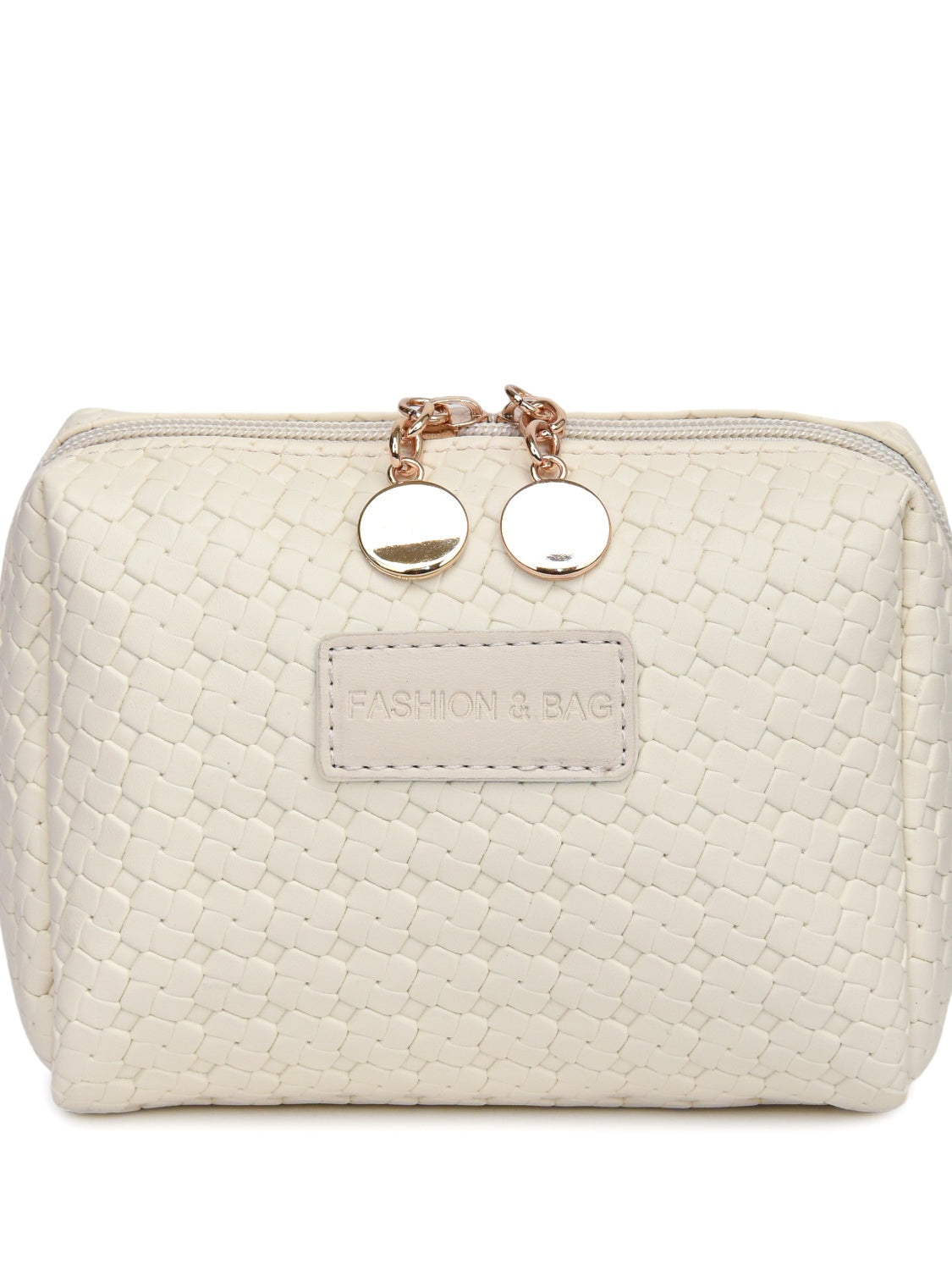 PU Leather Woven Clutch - The Goddess Galleries