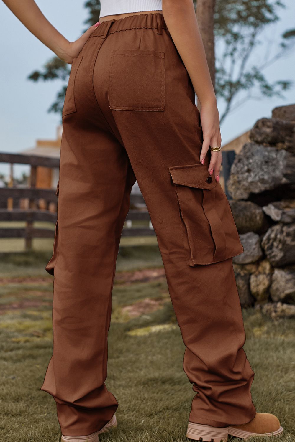 Loose Fit Long Jeans with Pockets - The Goddess Galleries