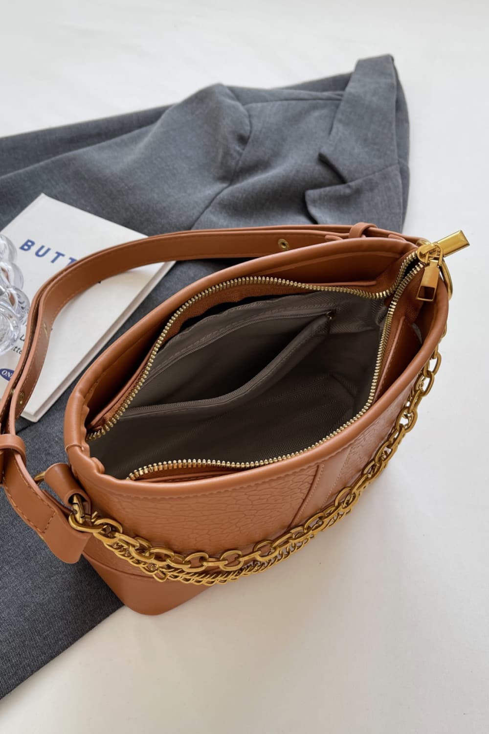 PU Leather Shoulder Bag - The Goddess Galleries