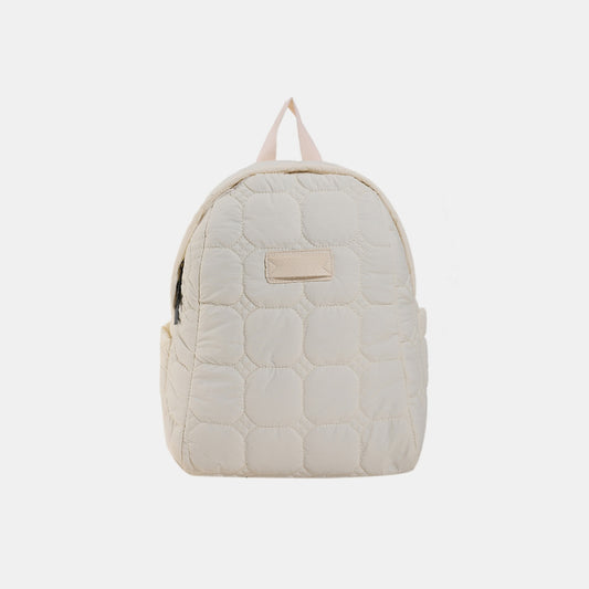Quilted Polyester Backpack Bag - The Goddess Galleries