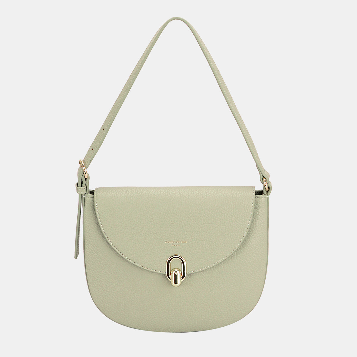 David Jones Metal Buckle Shoulder Bag - The Goddess Galleries