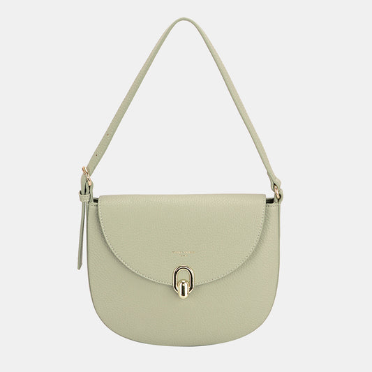 David Jones Metal Buckle Shoulder Bag - The Goddess Galleries