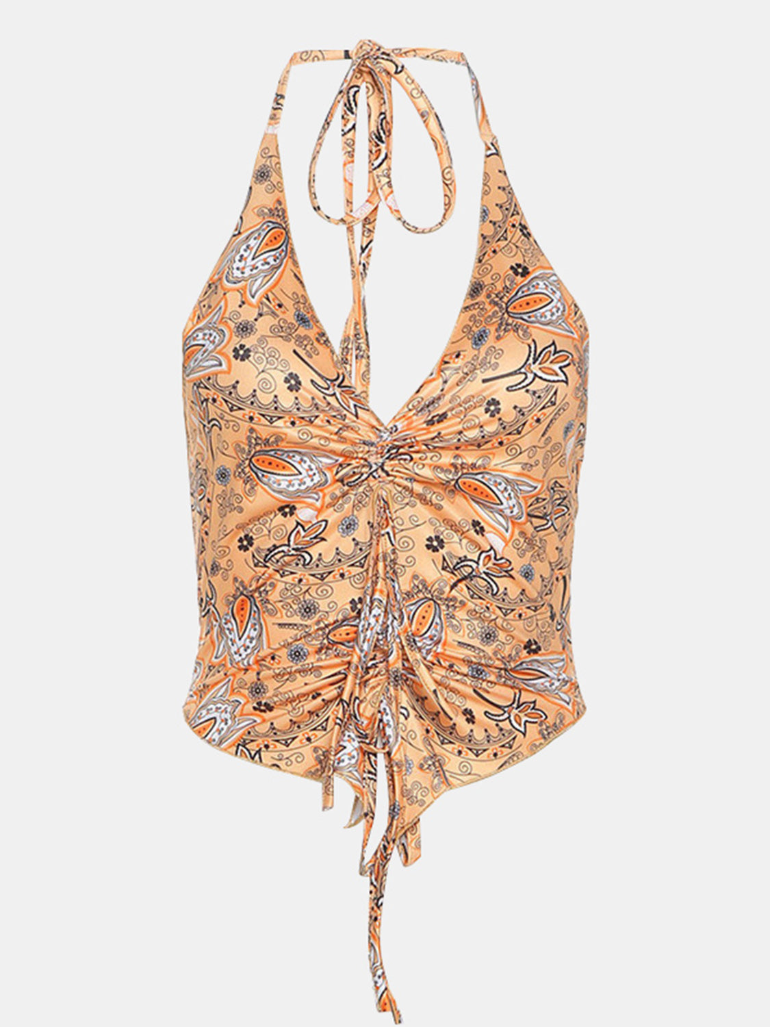 Printed Halter Neck Cami - The Goddess Galleries