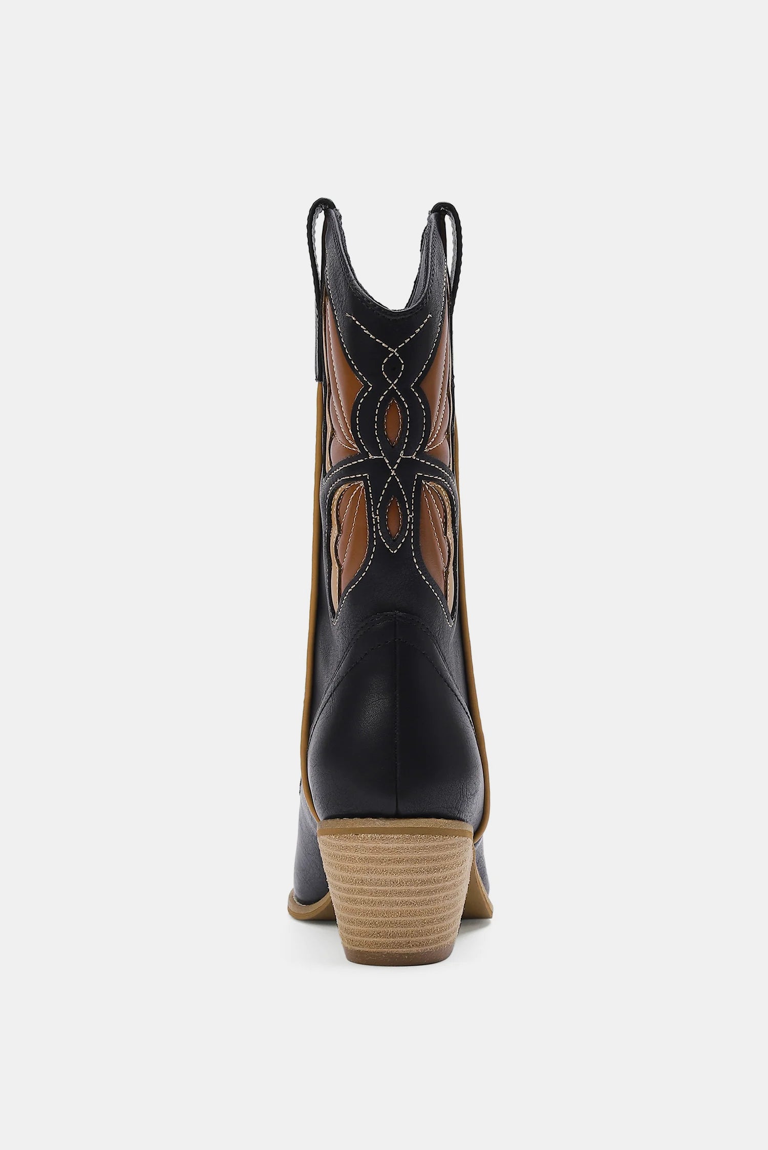 Beast Fashion Butterfly Cut Detail Point Toe Boots - The Goddess Galleries