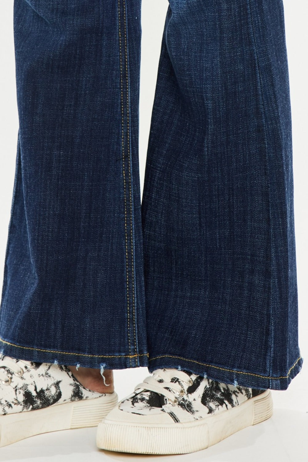 Kancan Full Size Mid Rise Flare Jeans - The Goddess Galleries