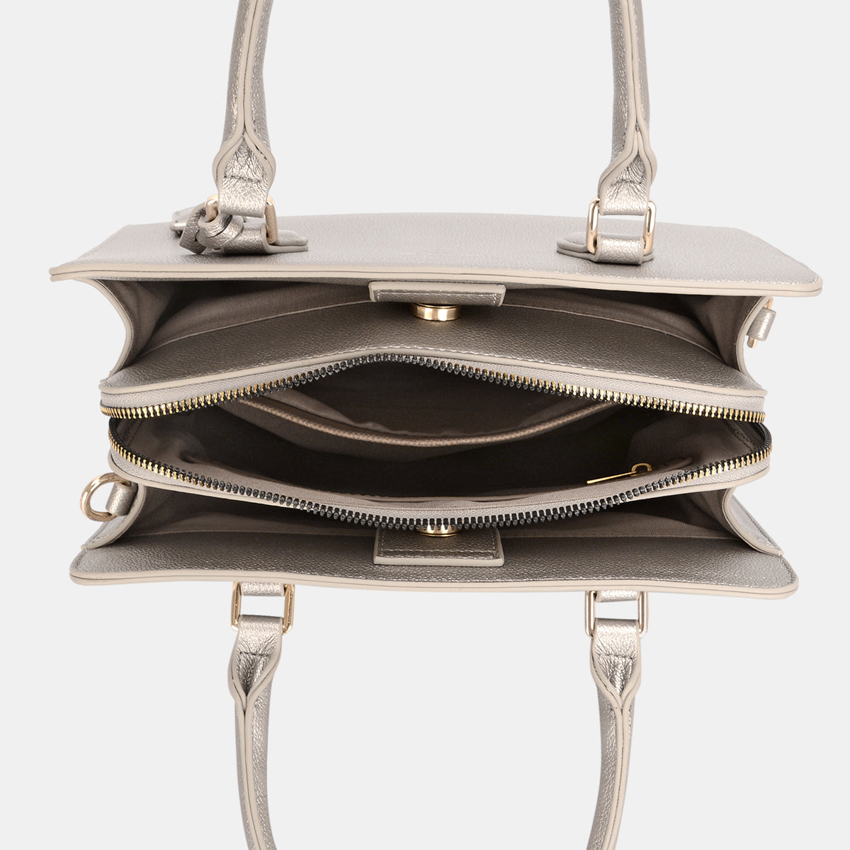 David Jones PU Leather Handbag - The Goddess Galleries