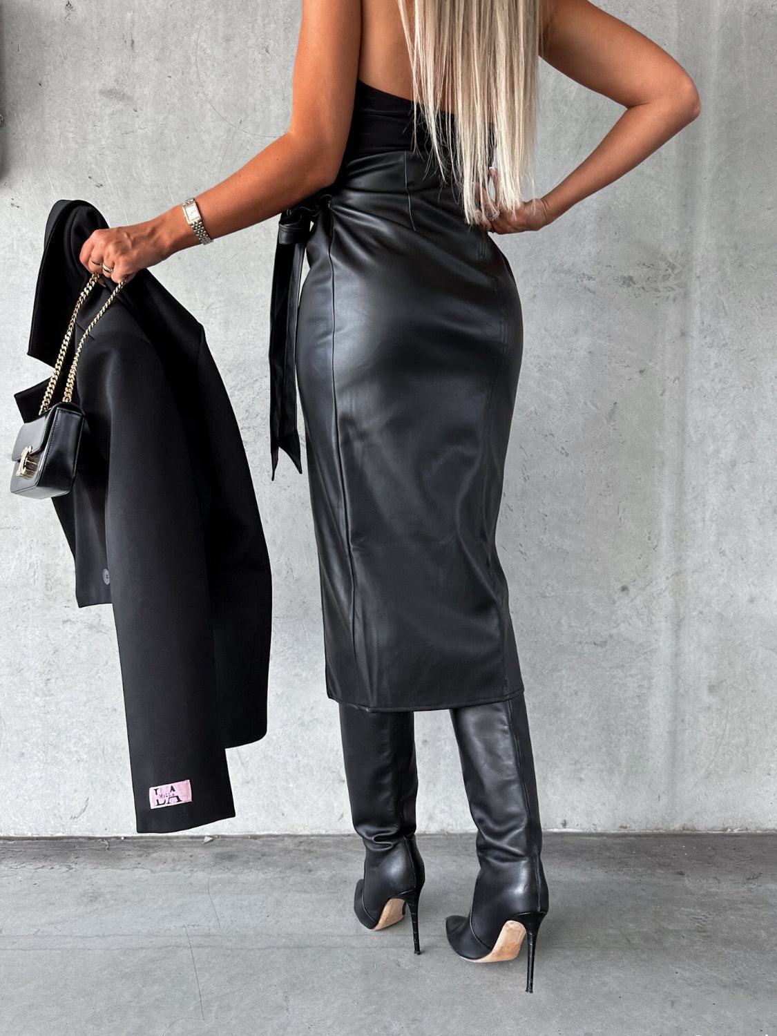 Tied High Waist Skirt - The Goddess Galleries