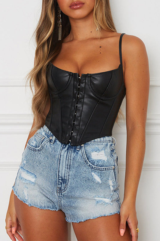 Scoop Neck Spaghetti Strap Cami - The Goddess Galleries