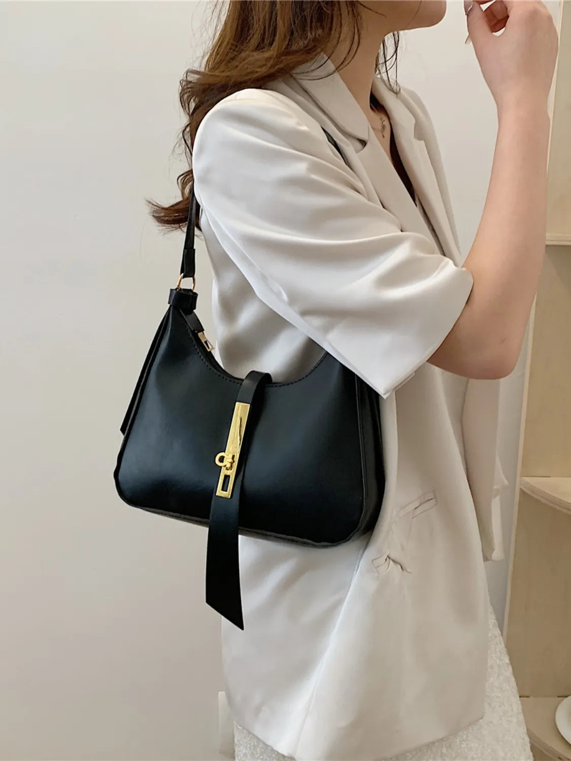PU Leather Shoulder Bag - The Goddess Galleries