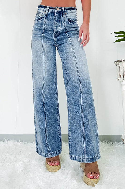 High Waist Wide Leg Jeans - The Goddess Galleries