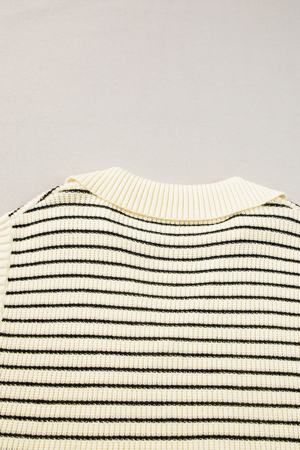 Striped Collared Neck Tank - The Goddess Galleries
