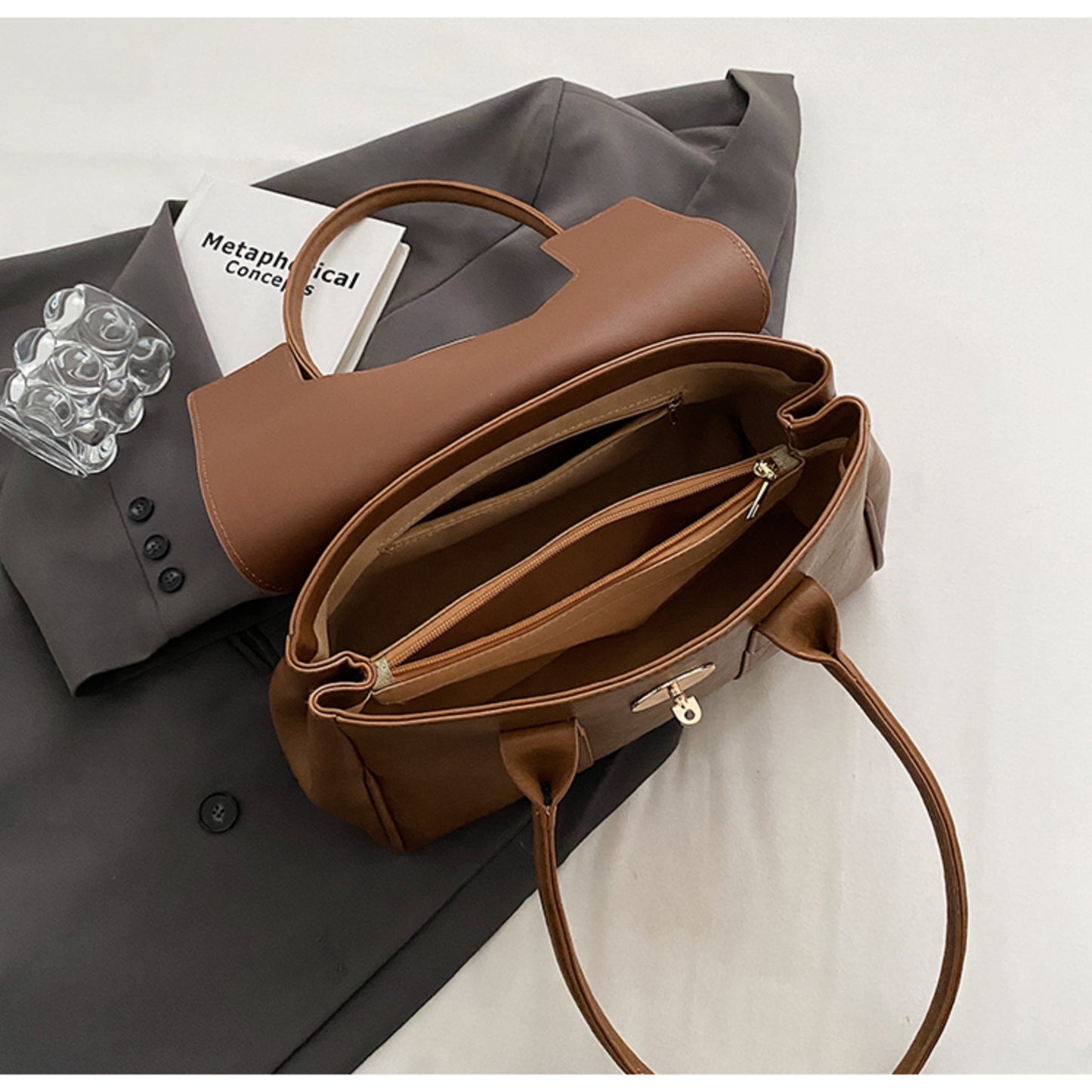 PU Leather Shoulder Bag - The Goddess Galleries