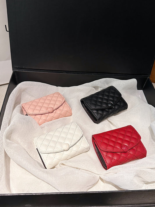 PU Leather Solid Color Wallet - The Goddess Galleries