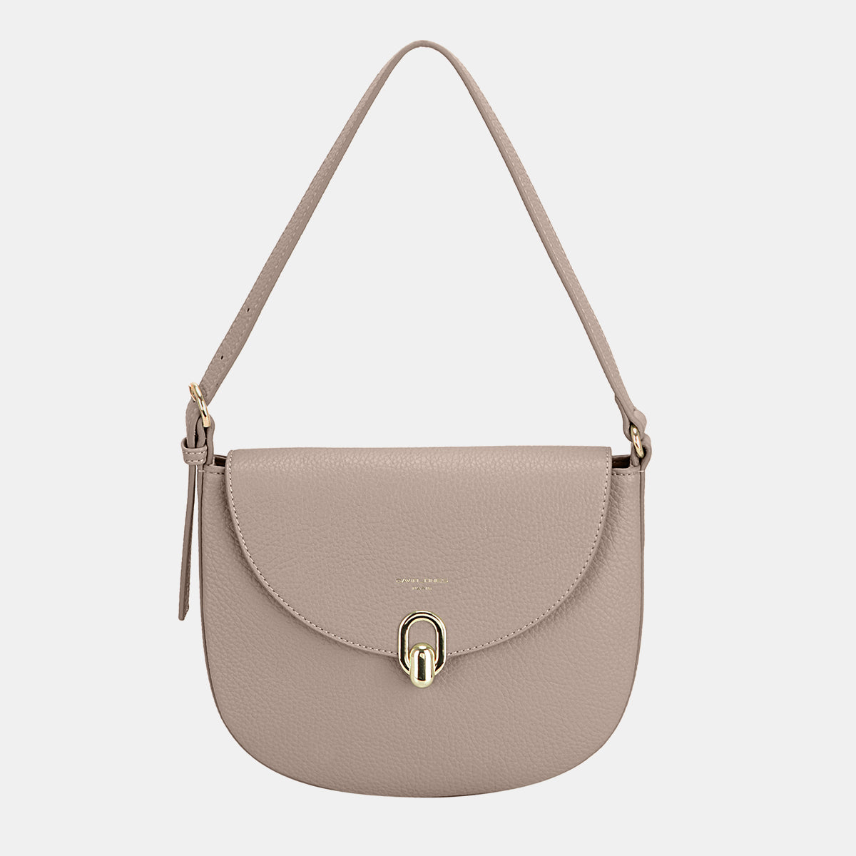 David Jones Metal Buckle Shoulder Bag - The Goddess Galleries